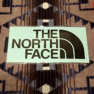 ザノースフェイス(THE NORTH FACE)のTHE NORTH FACE ステッカー 黒 のみ(登山用品)