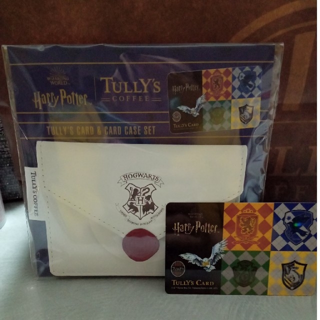 TULLY'S COFFEE(タリーズコーヒー)のタリーズコーヒー　ハリー・ポッターコラボ タリーズカード＆カードケース エンタメ/ホビーのコレクション(ノベルティグッズ)の商品写真