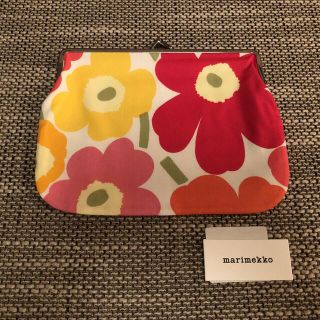 マリメッコ(marimekko)の新品 未使用 マリメッコ marimekko ウニッコ がま口 ポーチ(ポーチ)