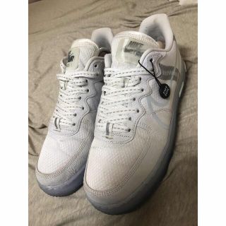 ナイキ(NIKE)のNIKE AIR FORCE 1 REACT QS D/MS/X "WHITE"(スニーカー)