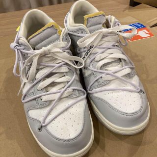 ナイキ(NIKE)のNIKE ナイキ オフホワイト DUNK LOW lot49  ダンク27.0(スニーカー)