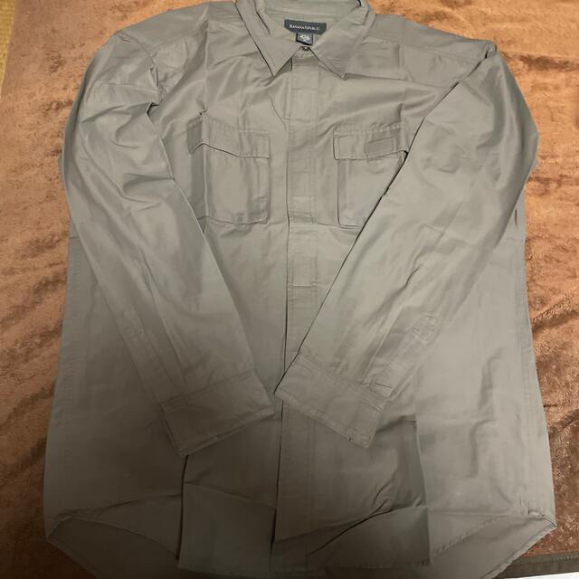 Banana Republic(バナナリパブリック)の【XL】 BANANA REPUBLIC L/S ナイロンシャツ メンズのトップス(シャツ)の商品写真