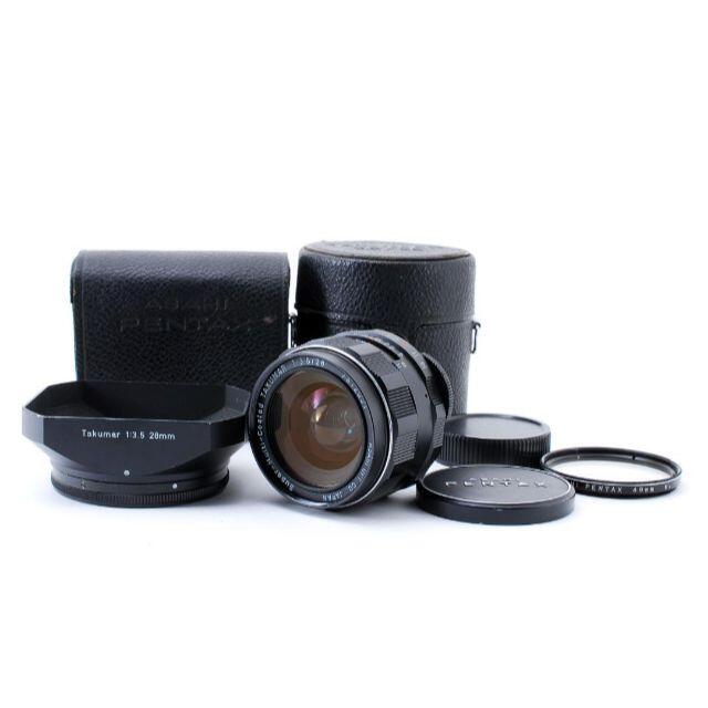 ☆美品☆ SMC Takumar 28mm F3.5 純正フード付 L088