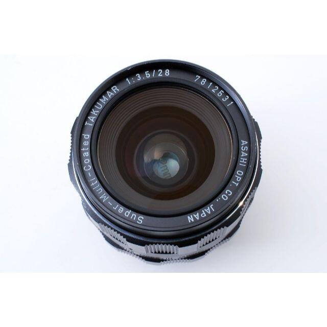 ☆美品☆ SMC Takumar 28mm F3.5 純正フード付 L088 4