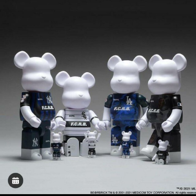 BE@RBRICK FCRB COCA-COLA 100% 400%