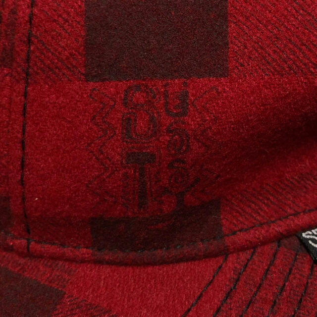 STUSSY(ステューシー)の＊4418 STUSSY ステューシー バッファローチェック　リブ　キャップ メンズの帽子(キャップ)の商品写真