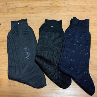 シーケーカルバンクライン(ck Calvin Klein)の新品　カルバンクライン　紳士靴下　３足セット(ソックス)