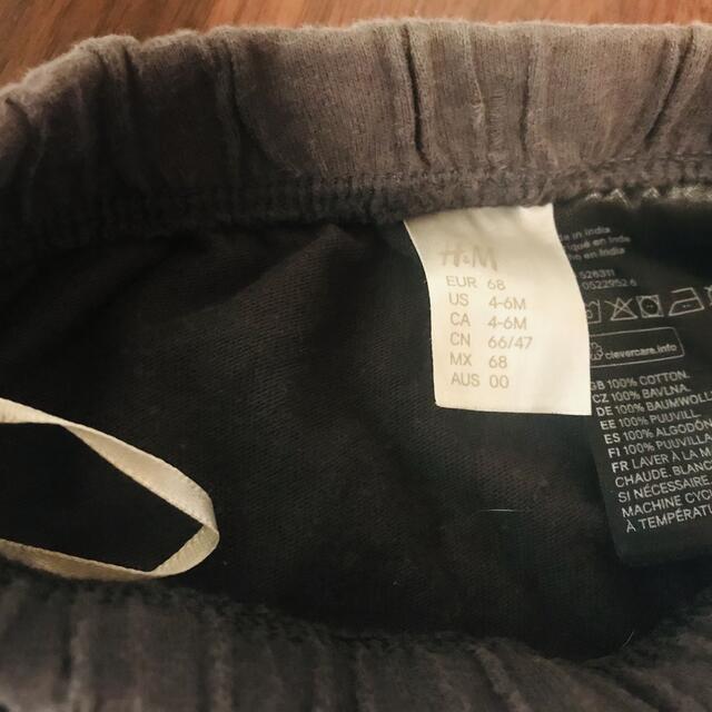 H&M(エイチアンドエム)のH&Mベビーレギンスパンツ　2枚セット キッズ/ベビー/マタニティのベビー服(~85cm)(パンツ)の商品写真