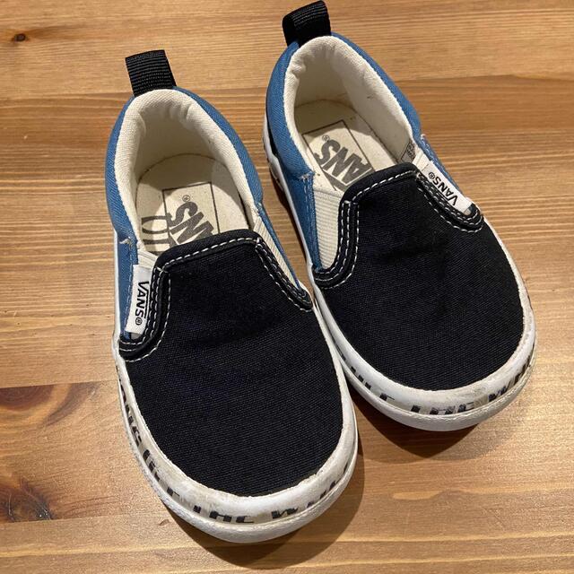 VANS(ヴァンズ)のVANS スニーカー スリッポン 14cm キッズ/ベビー/マタニティのベビー靴/シューズ(~14cm)(スニーカー)の商品写真