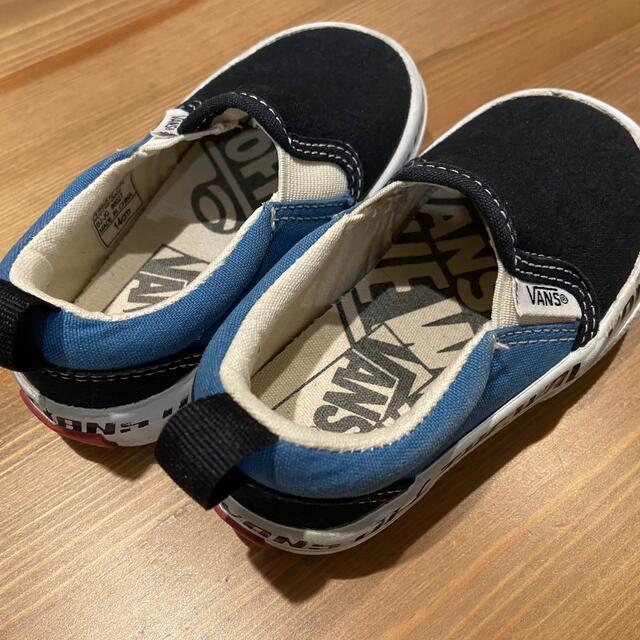 VANS(ヴァンズ)のVANS スニーカー スリッポン 14cm キッズ/ベビー/マタニティのベビー靴/シューズ(~14cm)(スニーカー)の商品写真