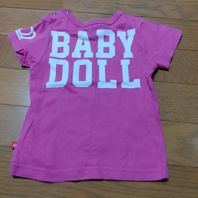 BABYDOLL(ベビードール)のBABYDOLL半袖80cm キッズ/ベビー/マタニティのベビー服(~85cm)(Ｔシャツ)の商品写真