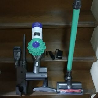 ダイソン(Dyson)のv6 MH ｢サーフグリーン & ショートパイプ｣(掃除機)