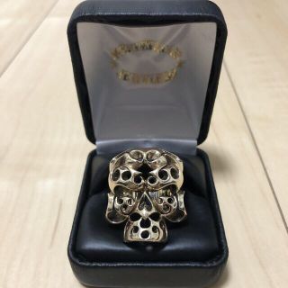 テンダーロイン(TENDERLOIN)の※本日限定※TENDERLOIN SKULL RING GOLD 8K ボルネオ(リング(指輪))