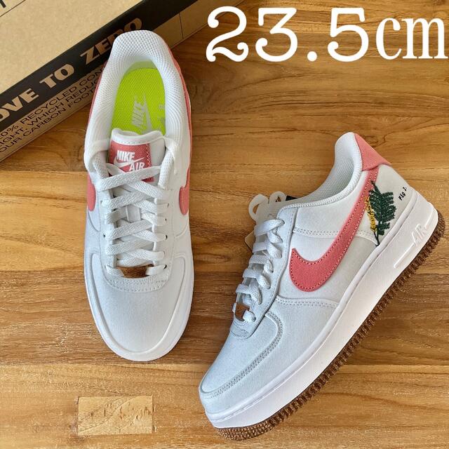 23.5㎝ NIKE エアフォース1 '07 SE ホワイト ピンク AF1スニーカー