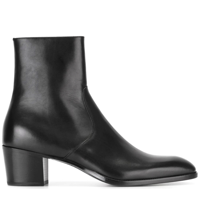 SAINT LAURENT PARIS 16AW ワイアット ヒールブーツ