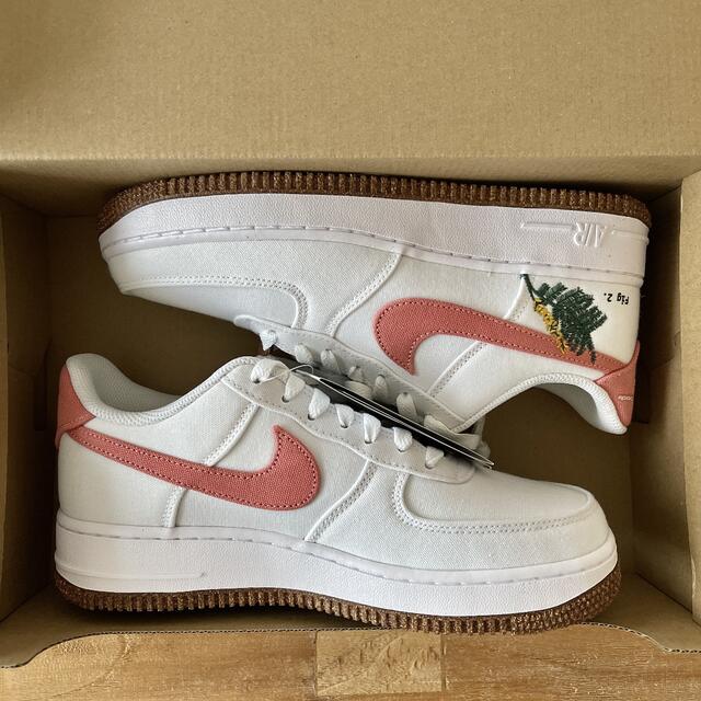 24.5㎝ NIKE エアフォース1 '07 SE ホワイト ピンク AF1 3