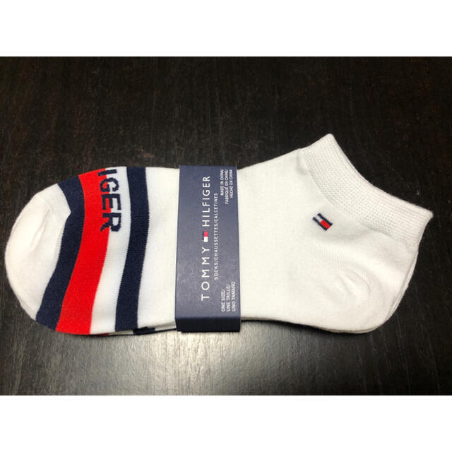 TOMMY HILFIGER(トミーヒルフィガー)の【 男女兼用 6足セット23-27cm】トミー ヒルフィガー 靴下 ソックス レディースのレッグウェア(ソックス)の商品写真