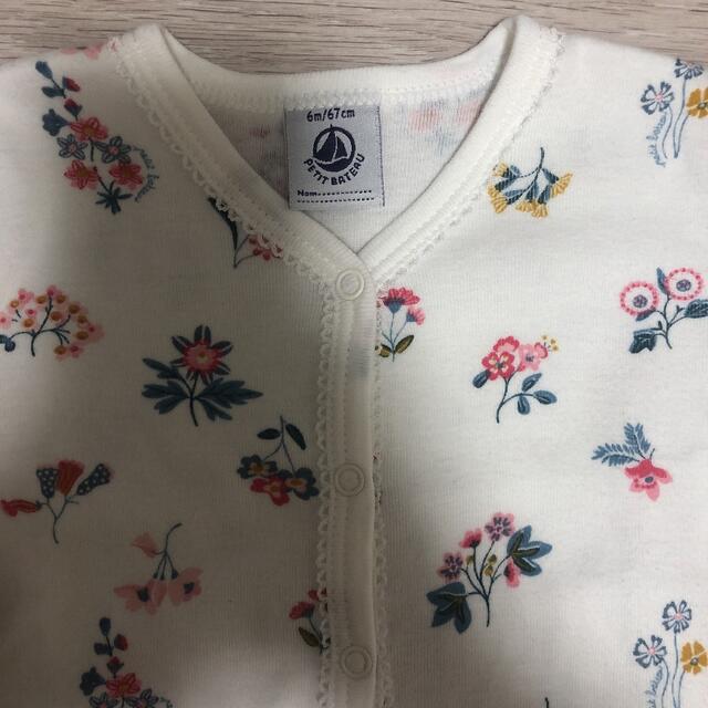 PETIT BATEAU(プチバトー)のプチバトー　ロンパース  キッズ/ベビー/マタニティのベビー服(~85cm)(ロンパース)の商品写真