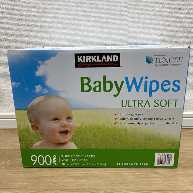 コストコ(コストコ)のコストコ　カークランド　お尻拭き　500枚！　ベビーワイプ　Baby Wipes キッズ/ベビー/マタニティのおむつ/トイレ用品(ベビーおしりふき)の商品写真