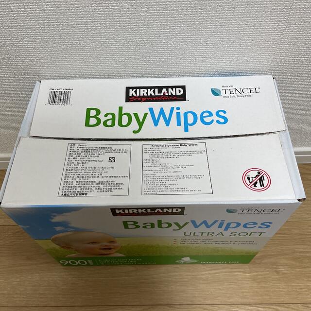 コストコ(コストコ)のコストコ　カークランド　お尻拭き　500枚！　ベビーワイプ　Baby Wipes キッズ/ベビー/マタニティのおむつ/トイレ用品(ベビーおしりふき)の商品写真