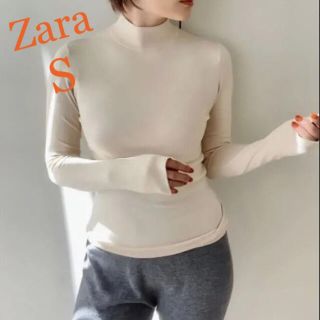 ザラ(ZARA)の新品 未使用 ZARA ハイネック タートルネック セーター S(ニット/セーター)