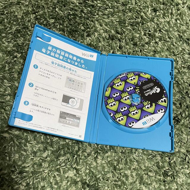 Wii U(ウィーユー)のSplatoon（スプラトゥーン） Wii U エンタメ/ホビーのゲームソフト/ゲーム機本体(家庭用ゲームソフト)の商品写真