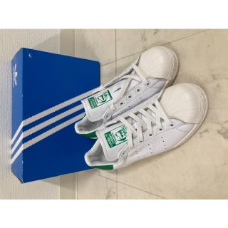 アディダス(adidas)の(着用2回))adidas スーパースタン23.5cm(スニーカー)