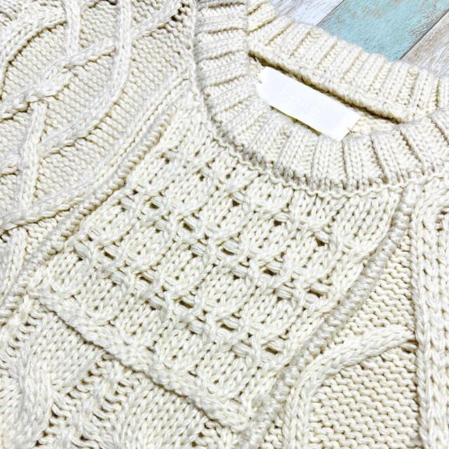 TODAYFUL  Cable  Knit Vest  ケーブルニットベスト 4