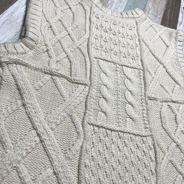 TODAYFUL  Cable  Knit Vest  ケーブルニットベスト 6