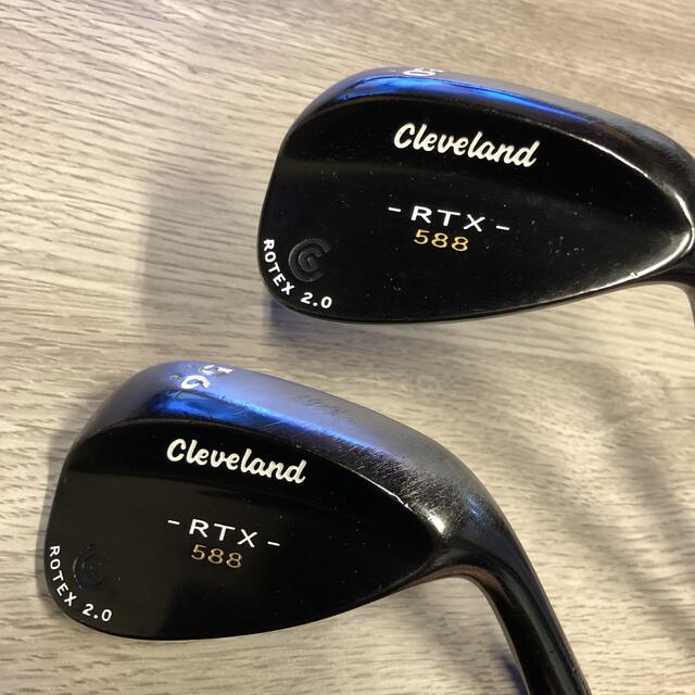 Cleveland Golf(クリーブランドゴルフ)の名器　クリーブランド　ウェッジ　50° 56° RTX588  ROTEX2.0 スポーツ/アウトドアのゴルフ(クラブ)の商品写真