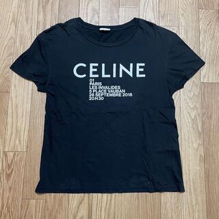 19SS Celine セリーヌ インビテーション ロゴTシャツ 2019 | フリマアプリ ラクマ