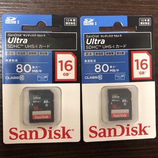 サンディスク(SanDisk)のSanDisk 16GB 2枚セット(その他)