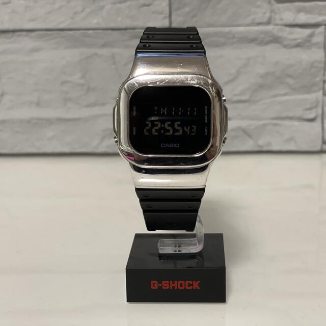 腕時計(デジタル)DAMUE Custom G-SHOCK 5600 [Silver]