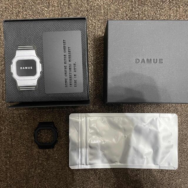 DAMUE Custom G-SHOCK 5600 [Silver]