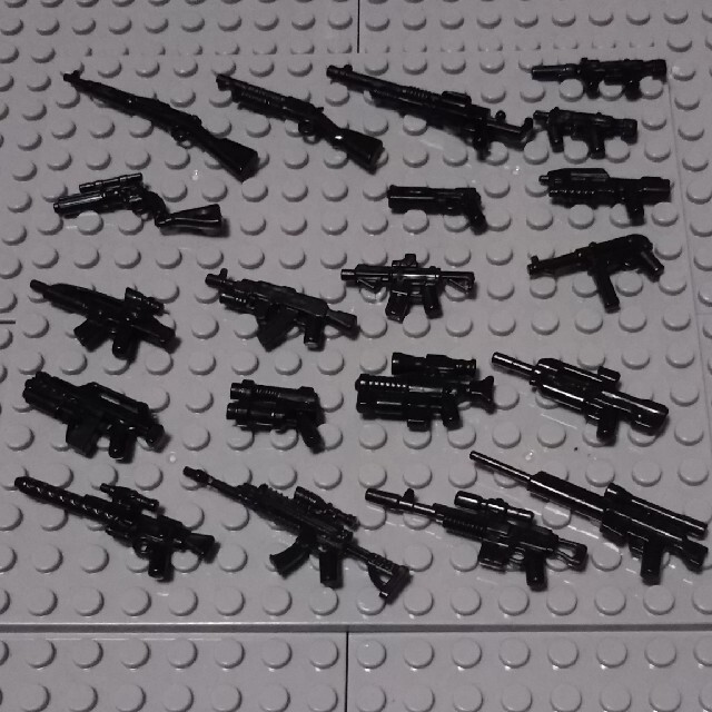 20 レゴ武器 LEGO互換 クリスマス 銃 武器 七五三 誕生日プレゼント エンタメ/ホビーのフィギュア(ミリタリー)の商品写真