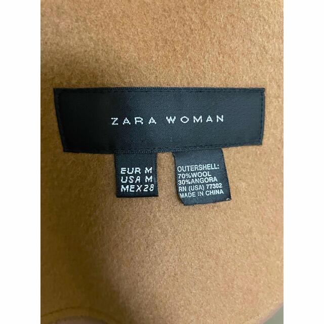 ZARA(ザラ)のzara ウールミディアムコート　mila owen sly theory  レディースのジャケット/アウター(ロングコート)の商品写真