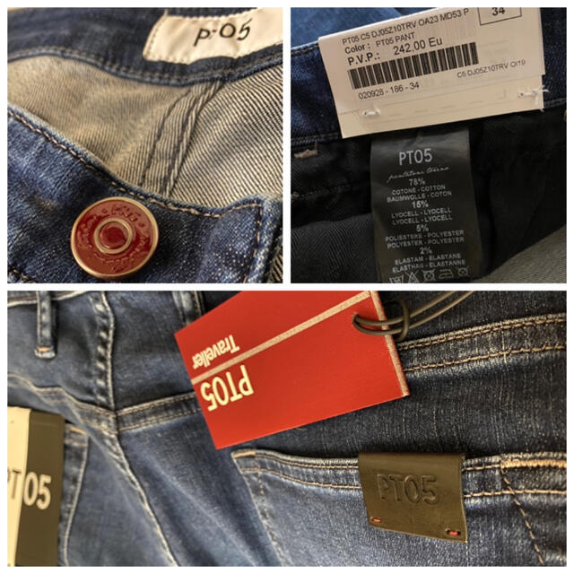 国内正規品 新品 pt05トラベラーデニム swing 34インチ ストレッチ