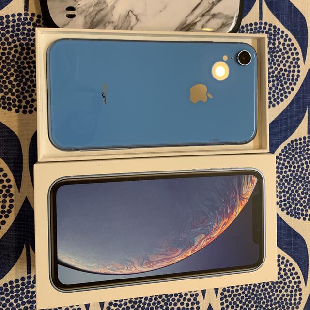 iPhone XR 64GB ブルー 中古美品 流行 jardinmagico.mx