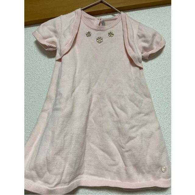 baby Dior(ベビーディオール)のBabyDior ニットワンピース キッズ/ベビー/マタニティのベビー服(~85cm)(ワンピース)の商品写真