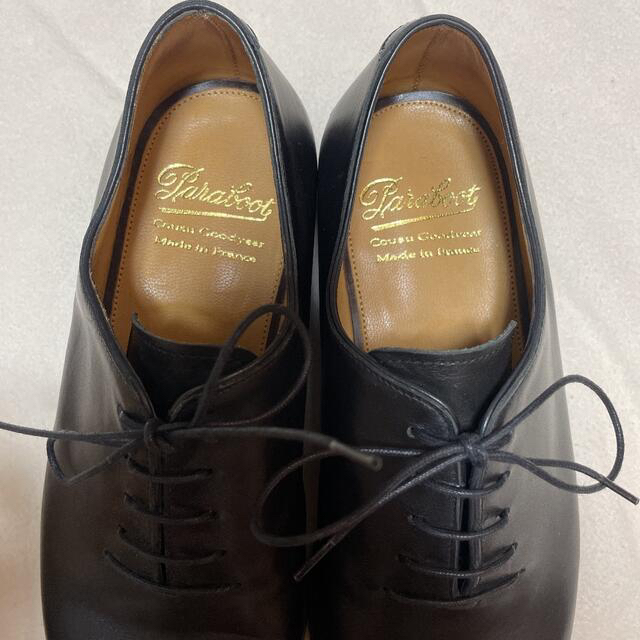 げます Paraboot - Paraboot プレーントゥ レザーソール サイズ6の通販 by sysy|パラブーツならラクマ プレーント