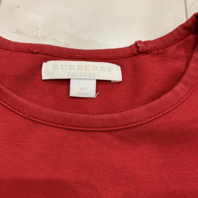 BURBERRY(バーバリー)のバーバリー140カットソー キッズ/ベビー/マタニティのキッズ服女の子用(90cm~)(Tシャツ/カットソー)の商品写真