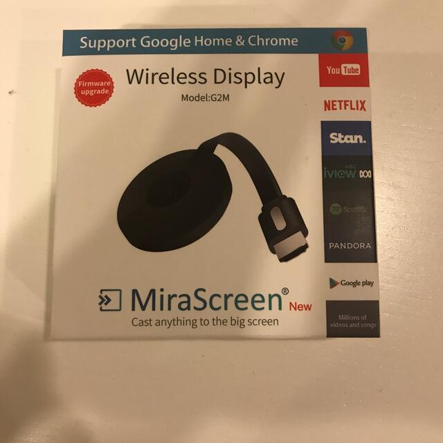 MiraScreen G2M WirelessDisplay 美中古 スマホ/家電/カメラのテレビ/映像機器(映像用ケーブル)の商品写真