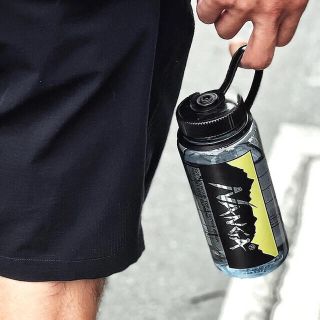 ナルゲン(Nalgene)のNANGA®︎×NALGENE®︎ MOUTH 0.5L BOTLLE　グレー(登山用品)