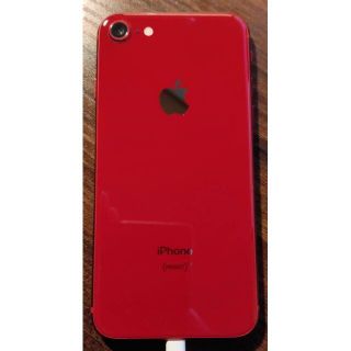 アイフォーン(iPhone)のiPhone 8 本体 64GB RED 電池新品(スマートフォン本体)