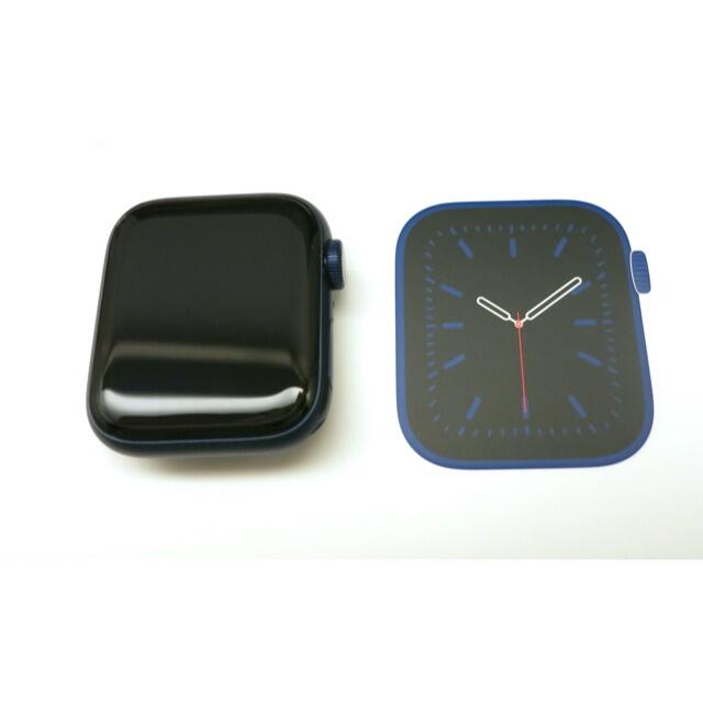 Apple(アップル)の【超美品】Apple Watch 6 ブルー　40mm　GPSモデル スマホ/家電/カメラのスマートフォン/携帯電話(その他)の商品写真