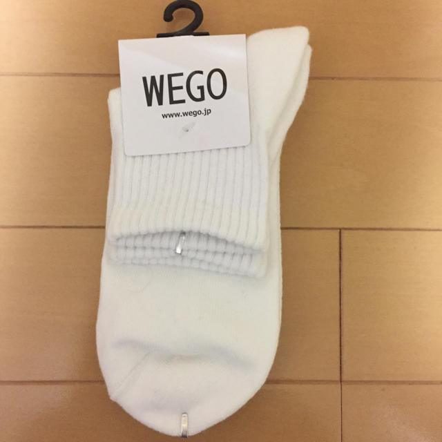 WEGO(ウィゴー)の白ソックス レディースのレッグウェア(ソックス)の商品写真