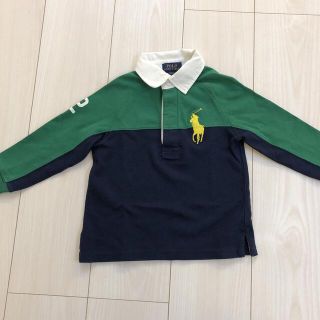 ポロラルフローレン(POLO RALPH LAUREN)のポロ　ラルフローレン　シャツ　ポロシャツ　ラガーシャツ　子供服　キッズ　男の子(Tシャツ/カットソー)