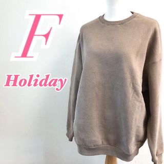 holiday - Holiday ホリデイ 長袖トレーナー スウェット カジュアル