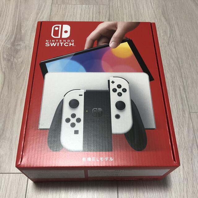 新品 Nintendo 有機EL switch ホワイト 任天堂 スイッチホワイト配送方法