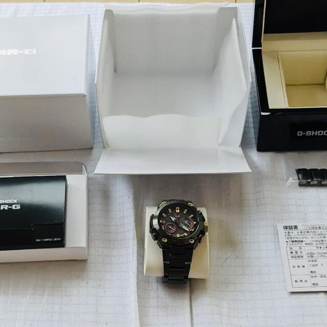 G-SHOCK - 【極美品】MRG-G1000B-1A4JR(赤備え)の通販 by ann G-SHOCK - 【極美品】MRG-G1000B-1A4JR(赤備え)の通販 by ann